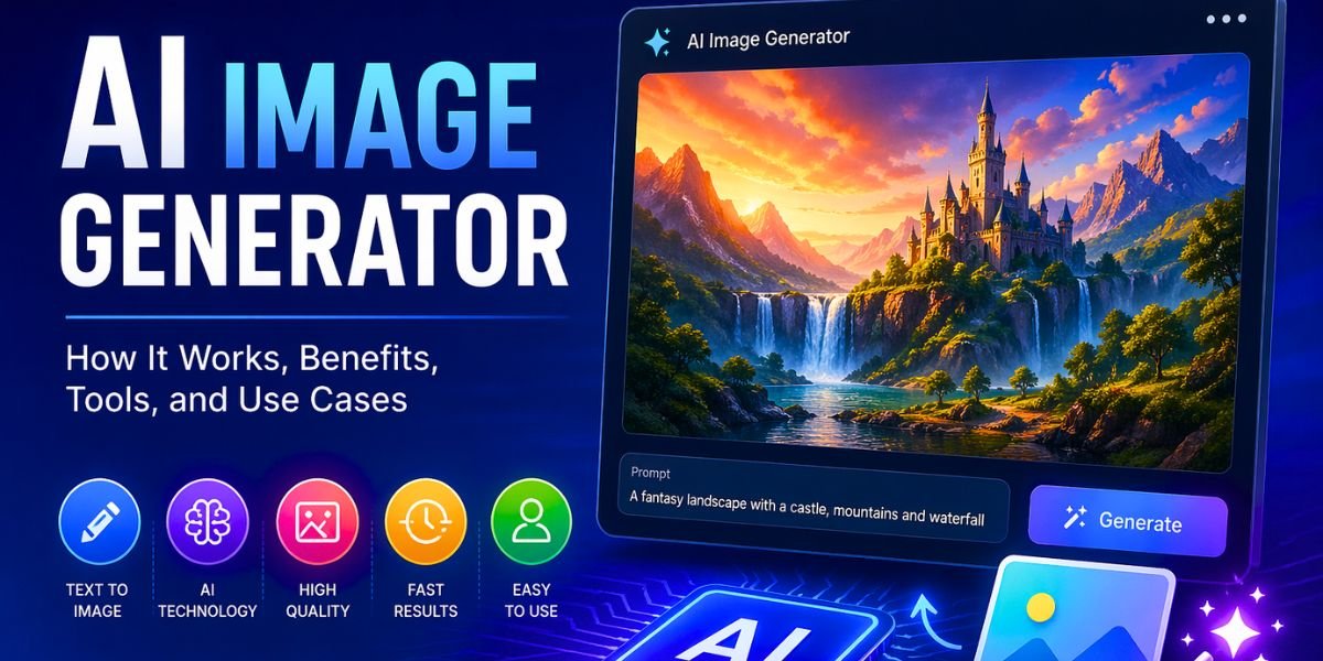 AI Image Generator: How It Works, Benefits, Tools, and Use Cases