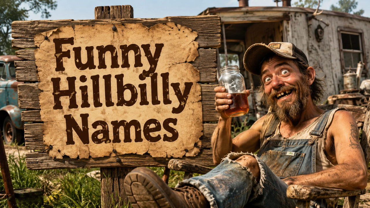 Funny Hillbilly Names: 300+ Hilarious & Creative Name Ideas