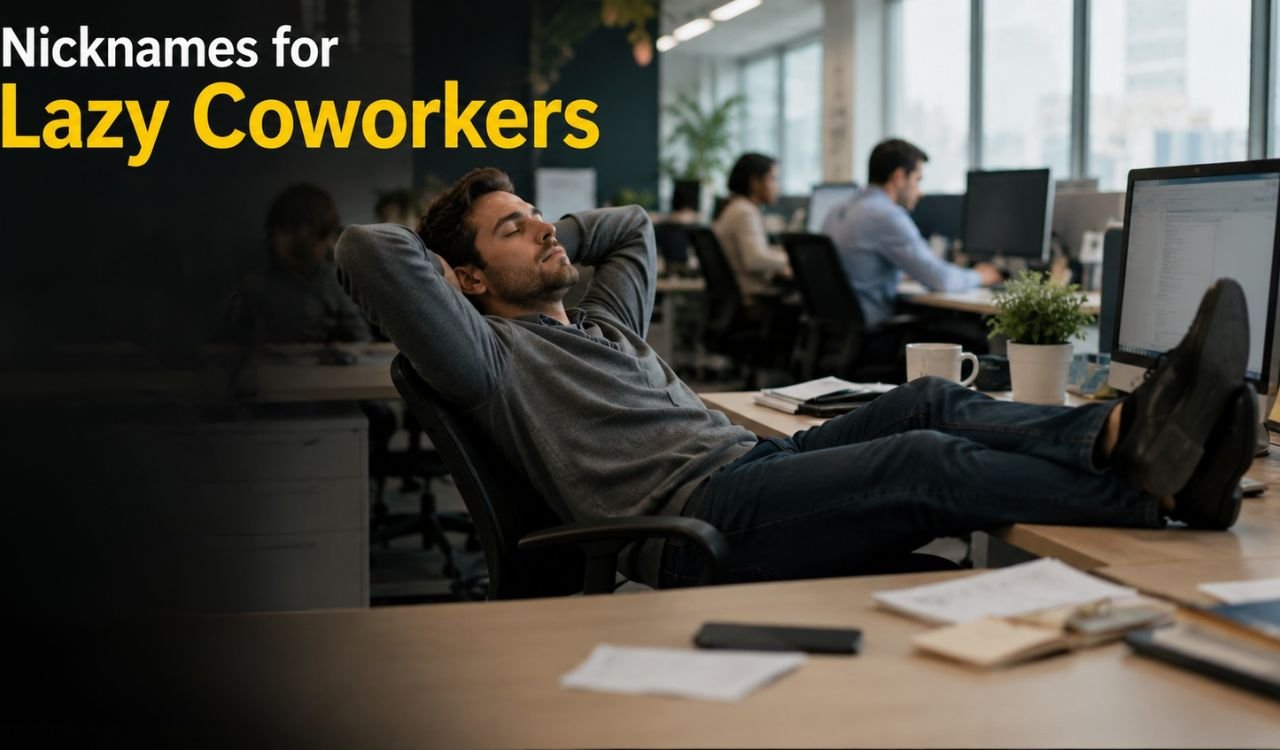 Nicknames for Lazy Coworkers