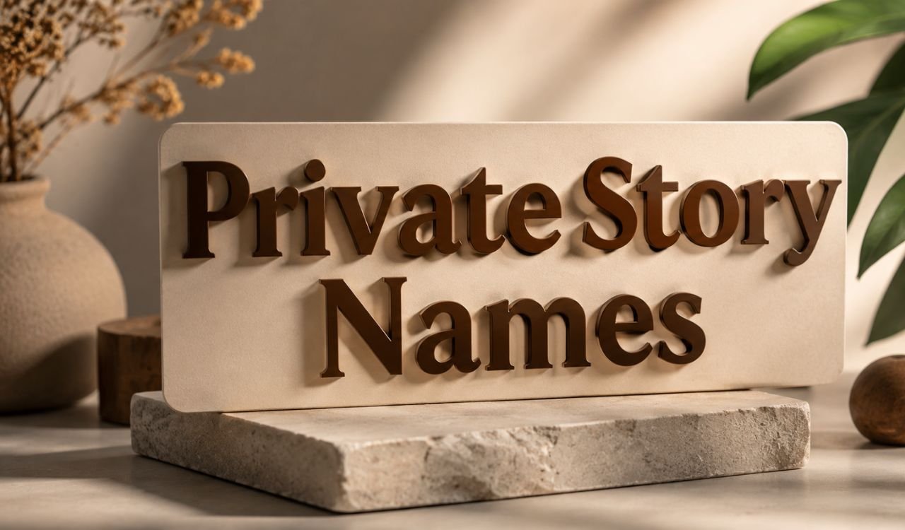 Private Story Names: 500+ Funny, Cool, Cute & Unique Ideas