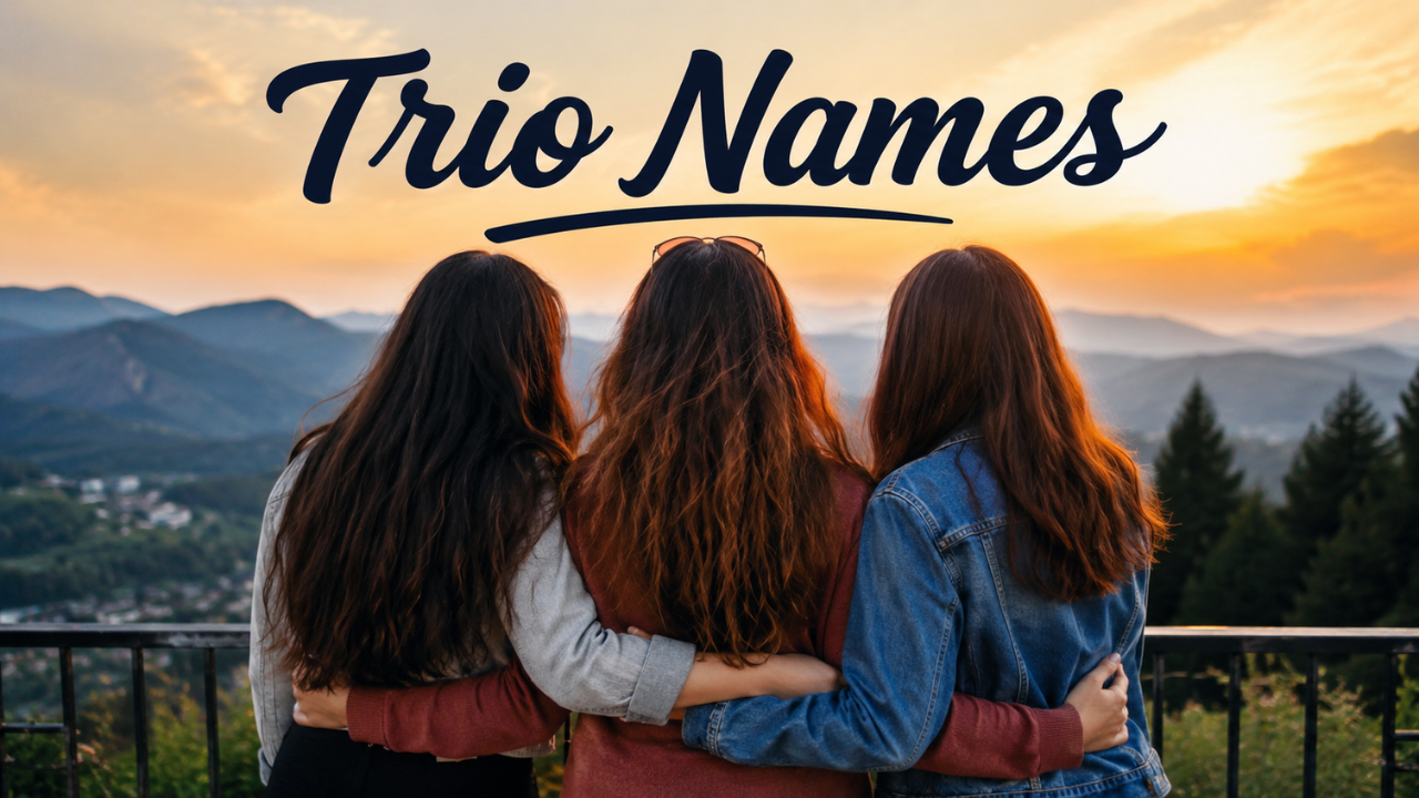 500+ Best Trio Names for Friends, Groups, Teams, and Chats