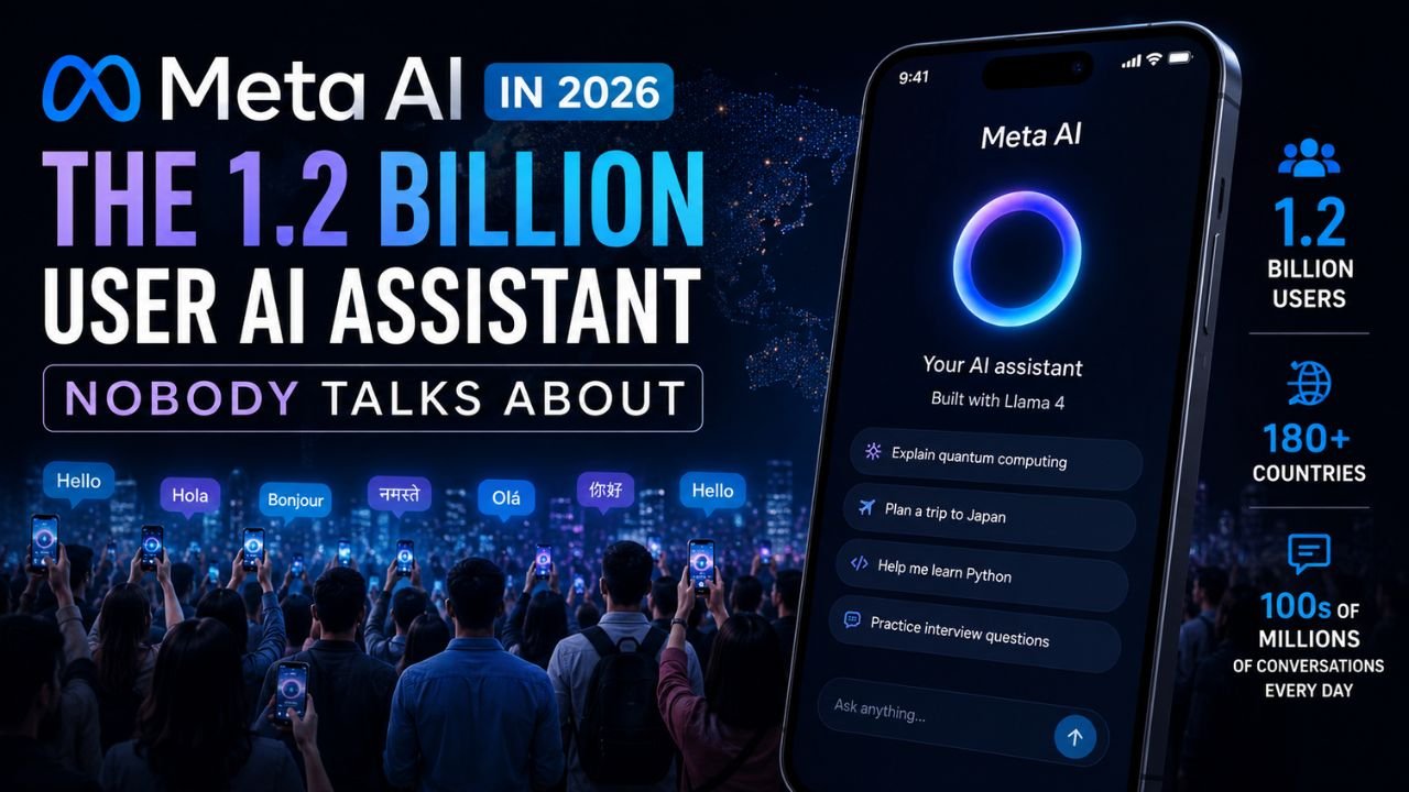 Meta AI in 2026: The 1.2 Billion User AI Assistant Nobody Talks About