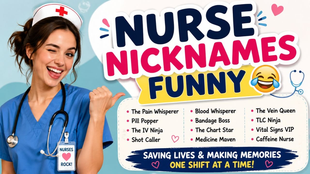 Nurse Nicknames Funny: Best Creative & Cute Name Ideas