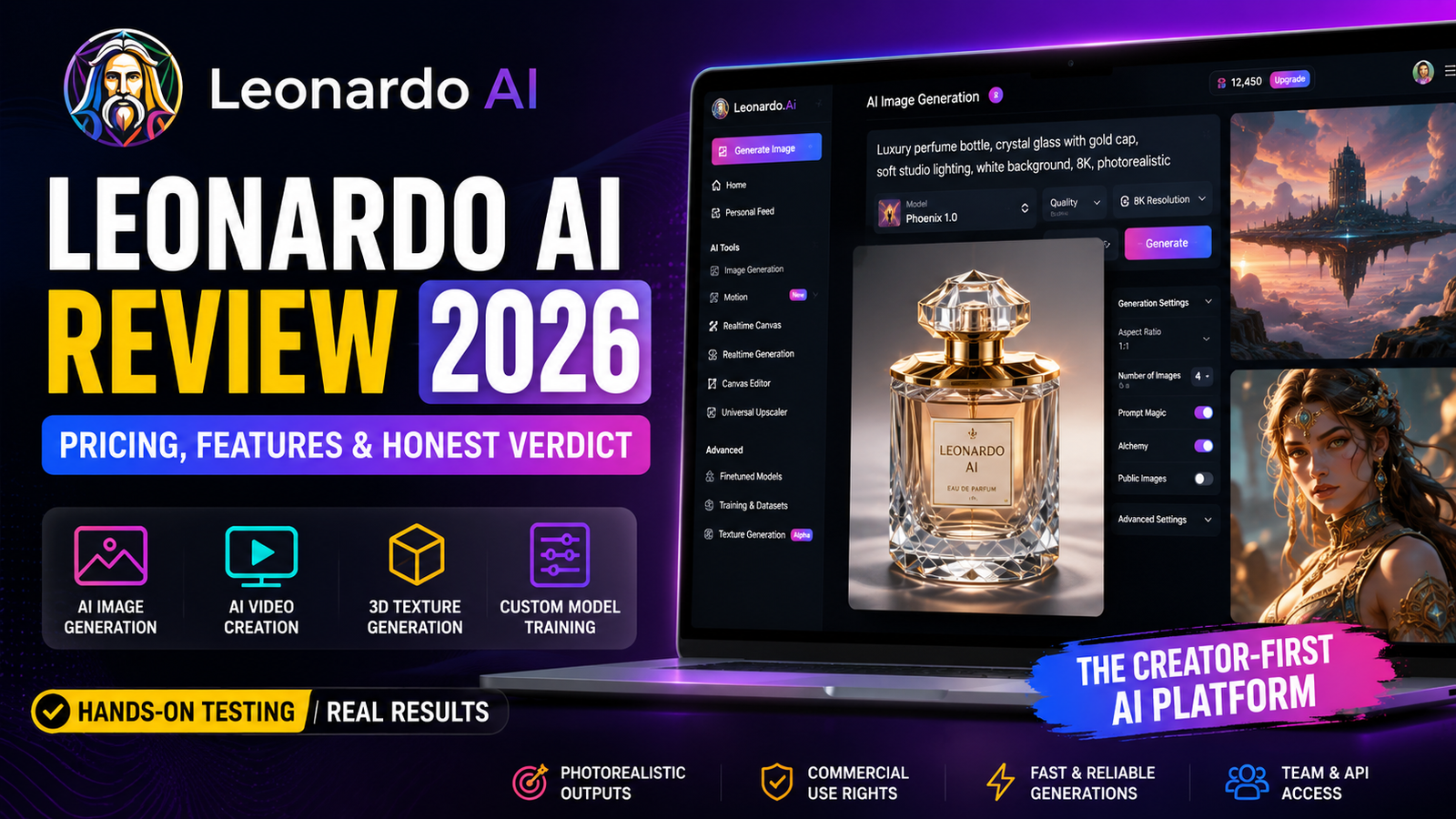 Leonardo AI Review 2026: The Creator-First Platform That Actually Delivers