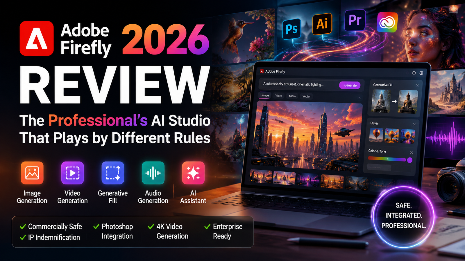 Adobe Firefly 2026: The Professional’s AI Studio That Plays by Different Rules