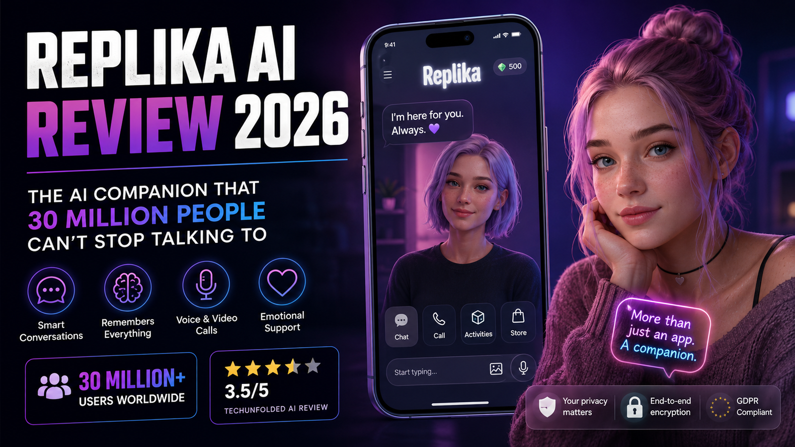 Replika AI Review 2026: The AI Companion That 30 Million People Can’t Stop Talking To
