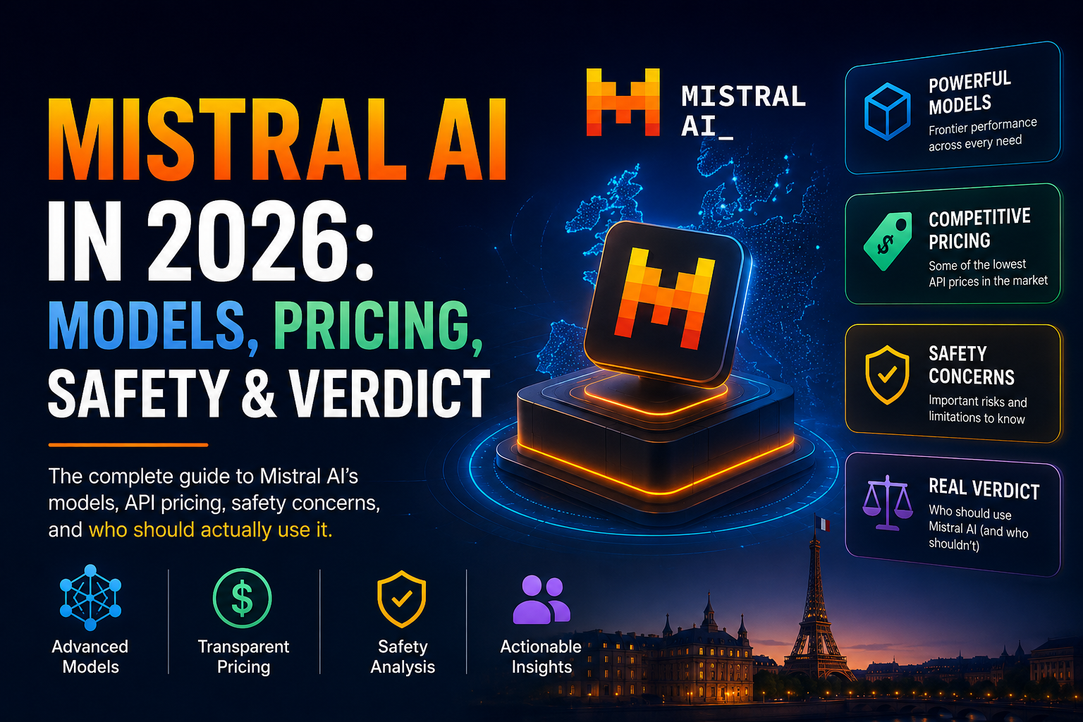 Mistral AI in 2026: Models, Pricing, Safety & Verdict