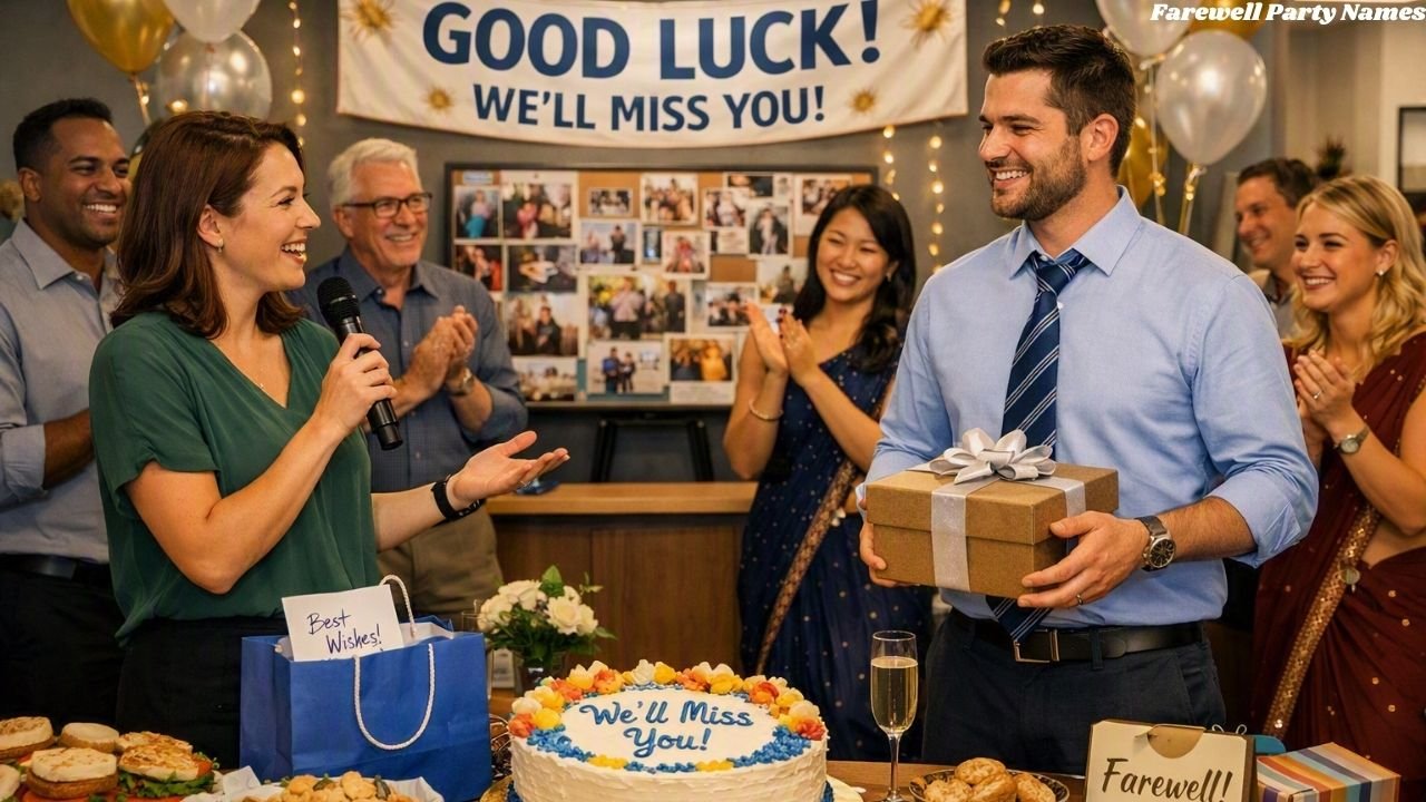 Farewell Party Names: Creative Ideas for Every Occasion
