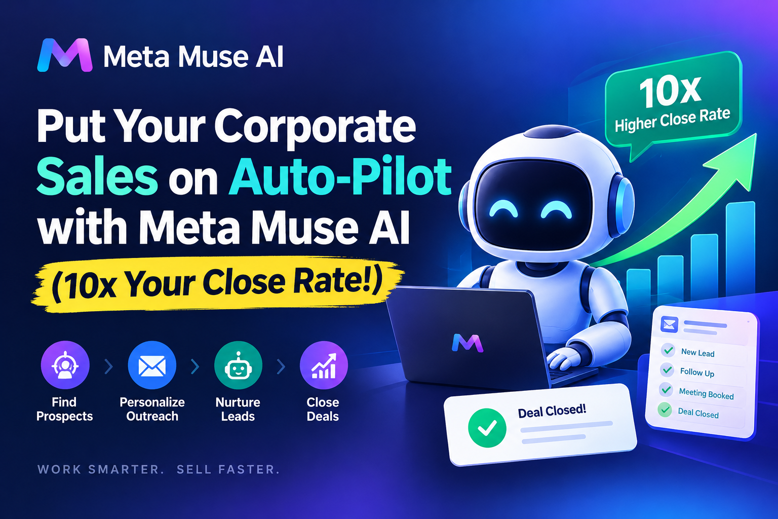 Put Your Corporate Sales on Auto-Pilot with Meta Muse AI (10x Your Close Rate!)